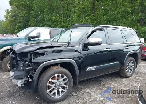 2025 Toyota Sequoia 1794 Edition from USA, damaged, VIN 7SVAAABA7SX058121